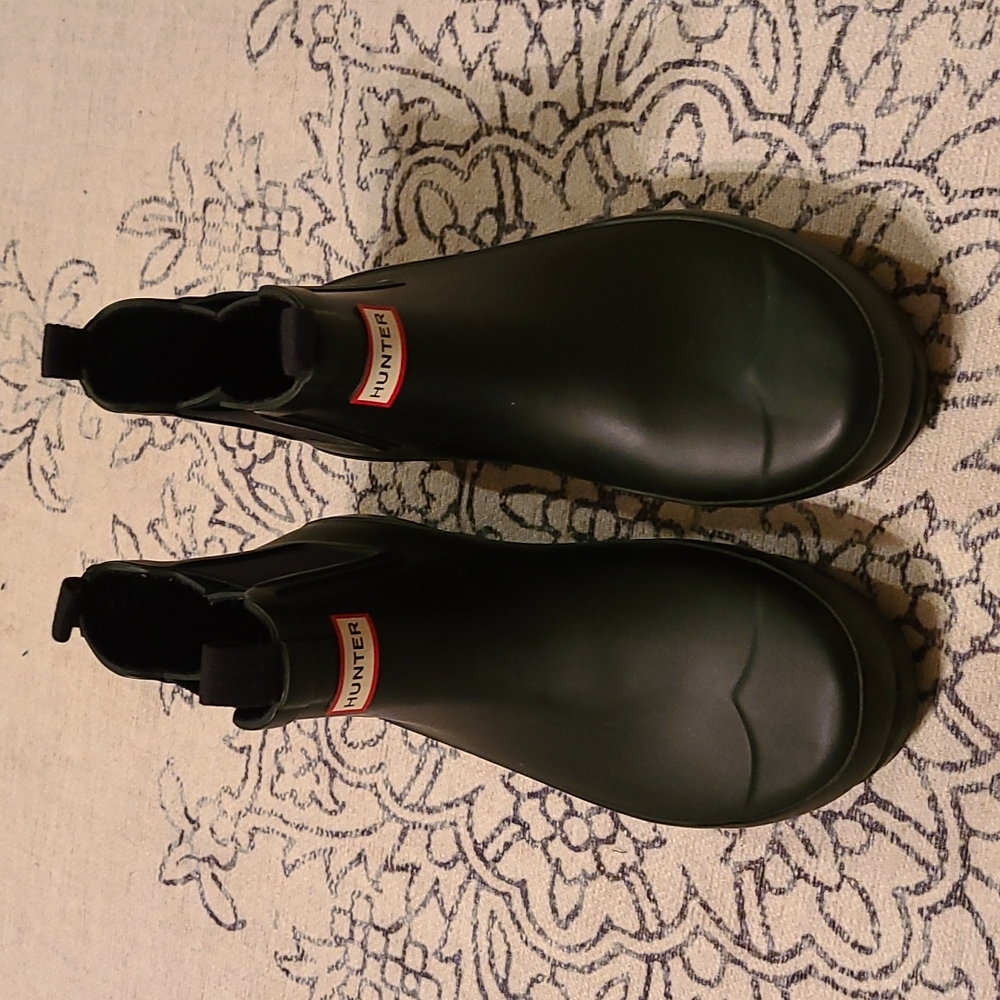 Hunter Chelsea, black, women's 5/6